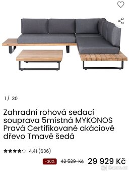 Zahradní sedací souprava - 2