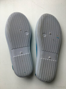 Tyrkysové nazouvací boty vel. 27 - 2