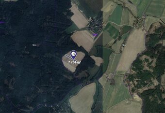 Prodej podílu 1/2 pole 3 867 m², Černíny - 2