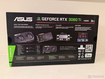 Prodám: Grafická karta ASUS GeForce RTX 3060 Ti - 2