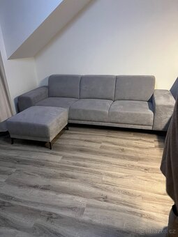 Sedací souprava + taburet - 2