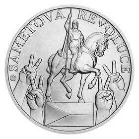 Stříbrná medaile Sametová revoluce (standard) - 2