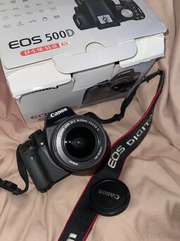 Canon EOS 500D + objektiv EF-S 18-55 IS - 2
