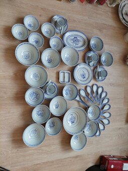 Originální čínský rýžový porcelán - 2