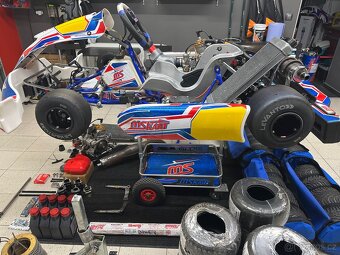 motokára ROK GP MS BLUE PHOENIX + motor - 2