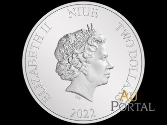 Stříbrná mince Gollum 1 Oz 2022 (Lord of the Rings™) - 2