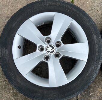 Letní kola Škoda Fabia 3, Rapid 185/60 R15 Dunlop (4120) - 2