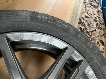 Prodám alu kola DEZENT TZ graphite s pneu - 2