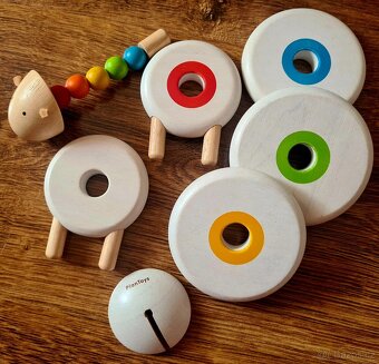 Montessori (edukativní) ovečka-NOVÁ,původní balení(PLAN TOYS - 2