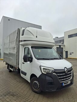 Renault Master 2.3, valník s plachtou - 2