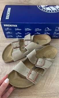 Kožené pantofle Birkenstock 38 - 2
