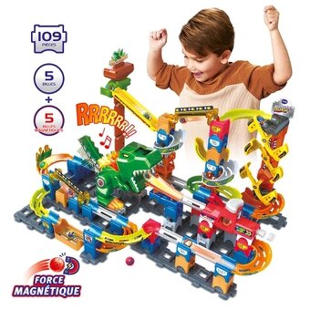 Kuličková dráha pro děti Vtech Marble Rush Dino Adventures - 2