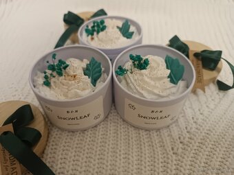 Ručně vyráběné svíčky ze sojového vosku. - 2