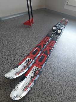 Dětské běžky Skol Galaxy 120 cm a hůlky 100 cm - 2