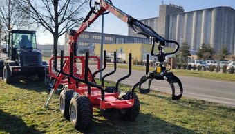 Vyvážečka dřeva, vyvážecí vlek na dřevo ,vyvážeč - 2