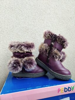 PEDDY ZIMNÍ dívčí boty vel.20 Top stav - 2