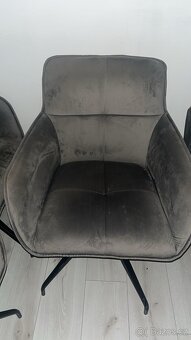 Otočná jídelní židle / křeslo - 2