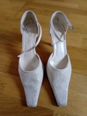 Dámské svatební lodičky a kabelka - 2