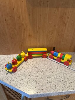 Dřevěný vláček - 2