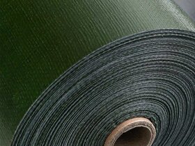 PE plachtovina v rolích zelená / šedá Kataro - 2