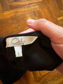 Černé dámské šaty vel. L Clockhouse - 2