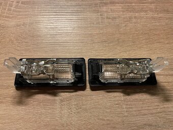 Osvětlení SPZ Škoda,originál - 2