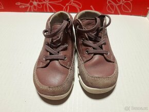 Dětské kožené kotníčkové barefoot boty Superfit - 2