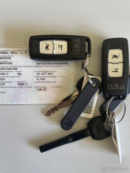 Honda Forza 350 modrá perleť 2024, 2800km, TOP BOX, 06/24 - 2