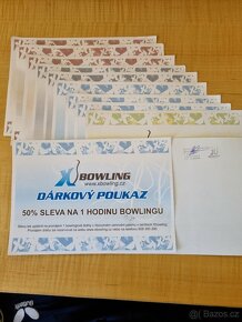 Vánoční oslava firma - Bowlingové dárkové poukazy - 2