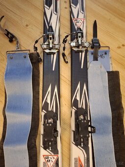 Skialp lyže Lusti CT vel 170 cm + vazani skialp se sychraky - 2