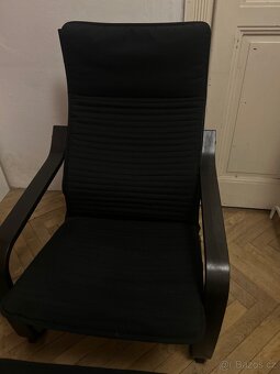 IKEA Poang křeslo s podnožkou - 2