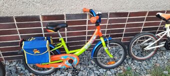 Dětská kola, odrážedlo, koloběžka. - 2