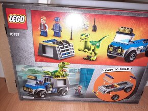 LEGO Juniors 10757 Vozidlo pro záchranu Raptora - 2