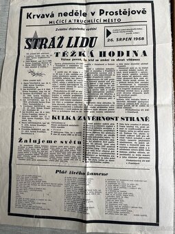 Staré noviny 1968 - 2