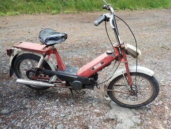 Jawa 207 Babetta s kartičkou, původní lak, viz.foto - 2