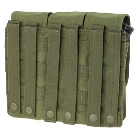 Sumka MOLLE trojitá na zásobníky AK ZELENÁ CONDOR USA - 2
