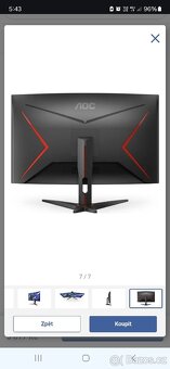 Herni Monitor AOC QHD 31,5 - 2