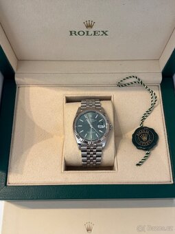 Rolex datejust 36 mint green - 2