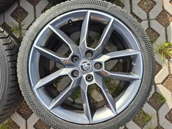 Nová zimní sada alu kol Škoda Octavia 3 R18 Gemini - 2