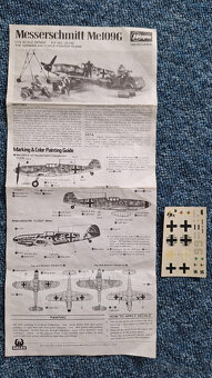 Messerschmitt Me 109G 1:72 - Hasegawa - 2