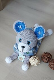 Pyžamožrout Medvídek- Šedo-modrý - Na objednání - 2