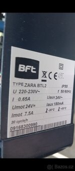 Prodám řídící jednotku BFT ZARA BTL2 - 2