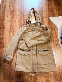 Béžový kabát L/40 zn. C&A - 2