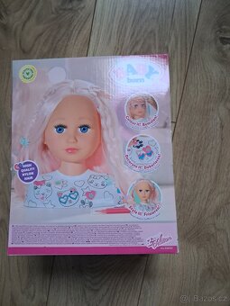 Česaci hlava Baby born. - 2