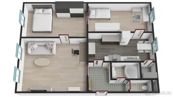 Prodej bytu 3+1 86 m2, Nádražní ul., Heřmanova Huť - 2