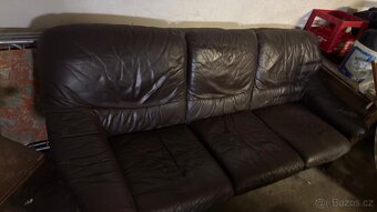 Kožená sedačka 3+2 - 2