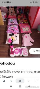Polštářky disney - 2