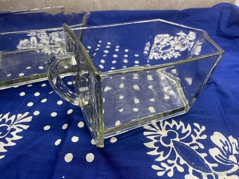 Retro sklenene dozy 2ks - 2