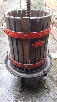 Vinařský lis (pres) - 2