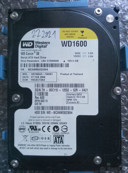2xHDD - 20GB WD200EB + WD 1600JS - 75NCB1 - 2